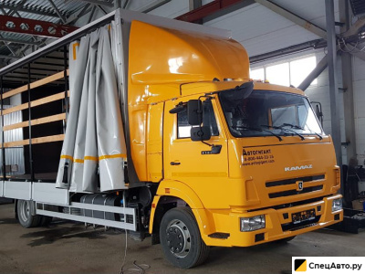 Тентованный грузовик КамАЗ 4308