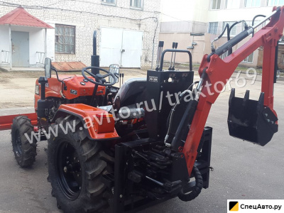 Экскаваторная установка Уралец для мини-трактора