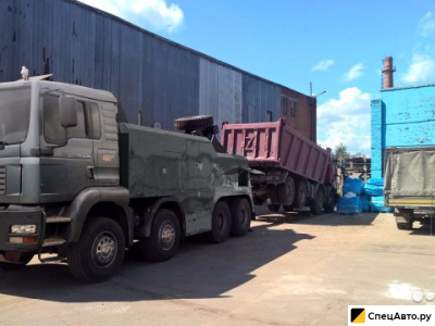 Грузовой эвакуатор MAN 8x4 бриль