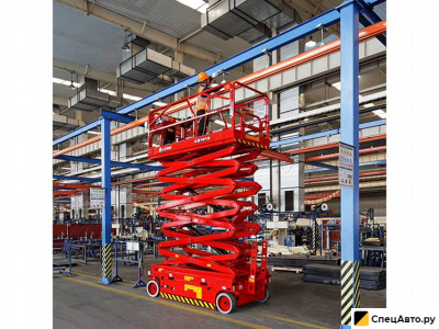 Аренда ножничный подъемник 16 метров