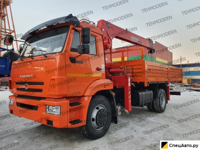 Бортовой грузовик с КМУ КамАЗ 43253-6010-69