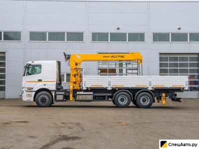 Бортовой грузовик с КМУ КамАЗ 65207-1002-87 с КМУ Soosan SCS746L