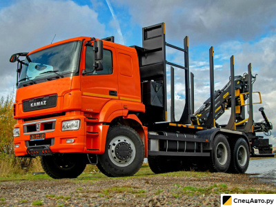 Сортиментовоз КамАЗ 6580