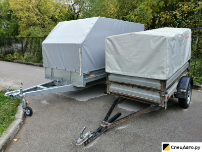 Тентованный прицеп САРАНСКТЕХМОНТАЖ Сст-9