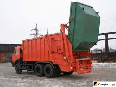 Мусоровоз Коммаш Мценск КО-823-01 на шасси КамАЗ 65115