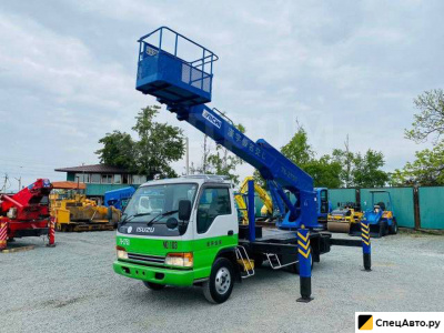 Автовышка Aichi SK-210 на шасси ISUZU Elf