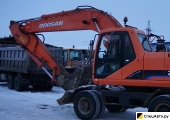 Колесный экскаватор Doosan Solar 210