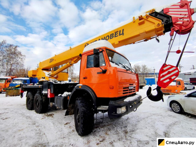 Автокран Ивановец КС-45717К-3 на шасси КамАЗ 43118