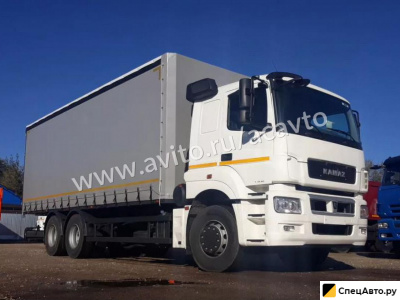 Тентованный грузовик КамАЗ 65207