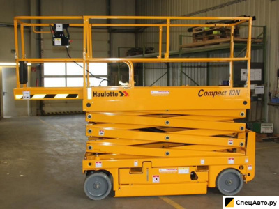 Аренда ножничного подъемника Haulotte com10N