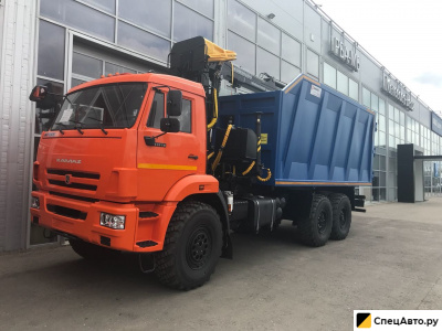 Металловоз (ломовоз) КамАЗ 43118-3027-50 с ГМУ Майман-110S