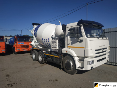 Автобетоносмеситель ТЗА 5814А7 на шасси КамАЗ 65115