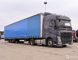 Продажа Тентованного грузовика Сцепка Volvo 2014 г/в + шторный полуприцеп Krone