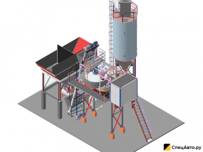 Бетоносмесительная установка ВОЛГОЦЕММАШ ВОЛГА-30