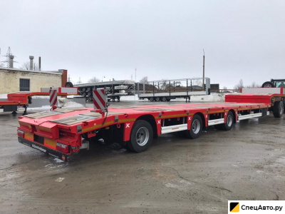 Полуприцеп тяжеловоз Kassbohrer LB 3 A