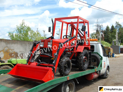 Навесной погрузчик (КУН) для трактора Уралец