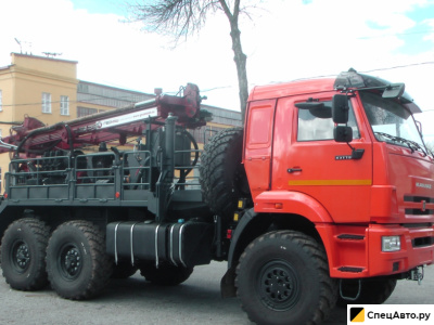 Мобильная буровая установка Геомаш ПБУ-2-317 на шасси КамАЗ 43118