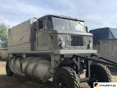 Шнековый вездеход Завод вездеходных машин (ЗВМ) ЗВМ-2902 ТП с РВД