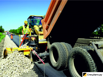 Щебнераспределитель СПЕЦДОРТЕХНИКА "Стакер" (отсыпщик обочин)