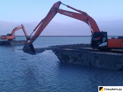 Экскаватор-амфибия ГК Спецавто Hitachi