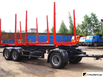 Прицеп лесовоз (сортиментовоз) НАБИ 84755 8м