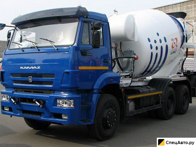 Автобетоносмеситель ТЗА 58149Z на шасси КамАЗ 6520