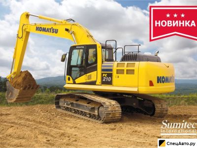 Гусеничный экскаватор Komatsu PC210-10M0