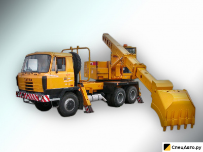 Автоэкскаватор Tatra планировщик TATRA UDS