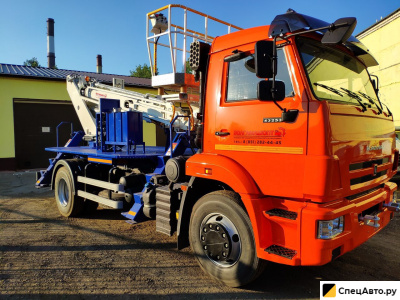 Автовышка КамАЗ 43253 с АГП ПСС-131.18Э