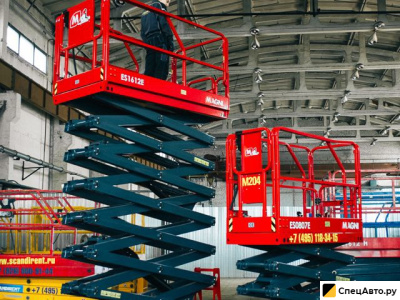 Аренда ножничного подъемника magni 7,8-16 м