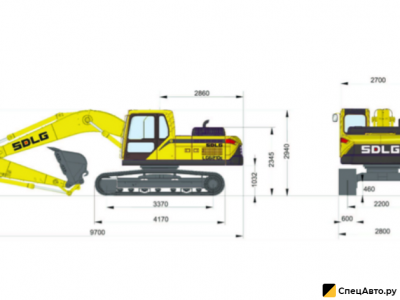 Гусеничный экскаватор SDLG / LINGONG E6400F