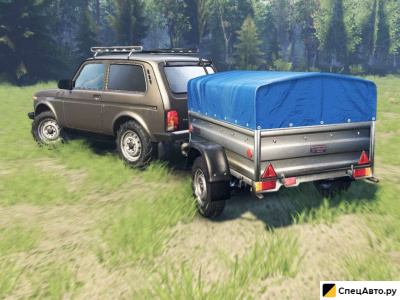 Услуги Нивы с прицепом