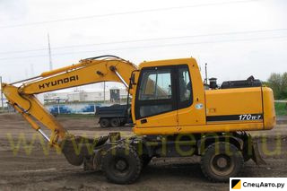 Колесный экскаватор Hyundai R170W-7