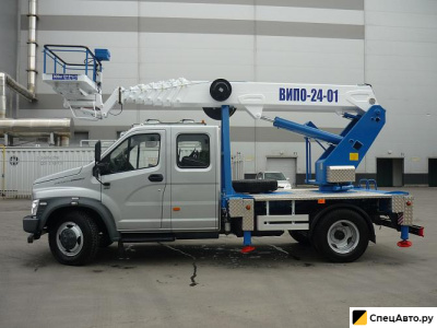 Маловысотная автовышка ГАЗ ГАЗОН-С42R33