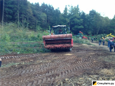 Корчеватель Seppi m Midiforst DT200 на тракторе 22