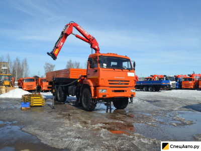 Бортовой грузовик с КМУ КамАЗ 43118 с КМУ Ferrari F148 A2