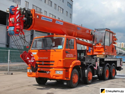 Автокран Клинцы КС-65719-1К на шасси КамАЗ 6540