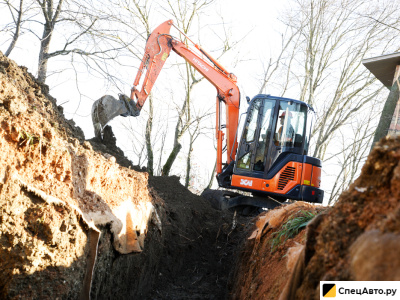 Мини-экскаватор Hitachi ZX50R