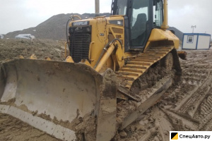 Средний бульдозер                                                     Caterpillar                                                 Бульдозер САТ D6