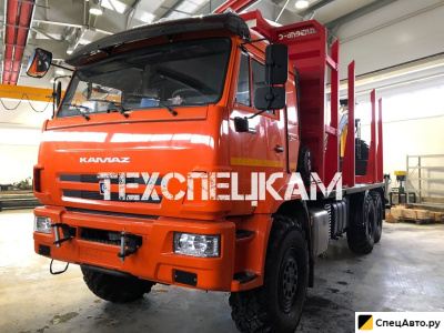 Сортиментовоз КамАЗ 43118 с ГМУ VM10