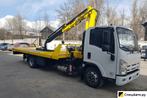 Эвакуатор JAC N80 с КМУ