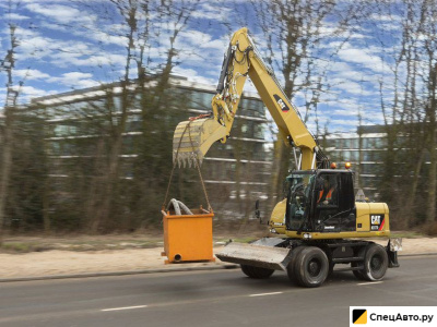 Колесный экскаватор Caterpillar M317D2