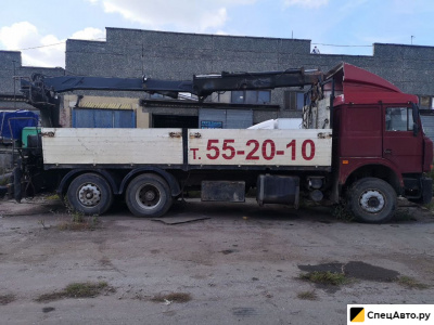 Бортовой грузовик с КМУ IVECO TurboStar
