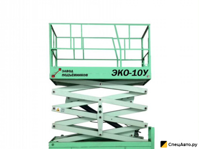 Ножничный электрический подъемник эко10У (10 м.)
