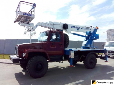 Средневысотная автовышка ГАЗ 33088