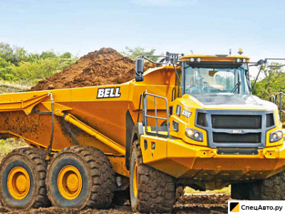 Самосвал с шарнирно-сочлененной рамой Bell B50E