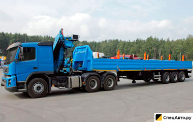 Длинномер Volvo с манипулятором ИМ-180-05
