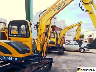Мини-экскаватор Yuchai YC45-8