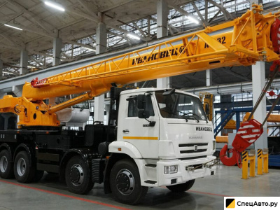 Автокран Ивановец КС-55717К-1 на шасси КамАЗ 6540
