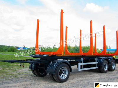 Прицеп лесовоз (сортиментовоз) Ставприцеп
